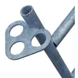 Standalone tubular handling hurdle with lamb passage Standalone tubular handling hurdle with lamb passage