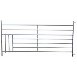 Standalone tubular handling hurdle with lamb passage Standalone tubular handling hurdle with lamb passage