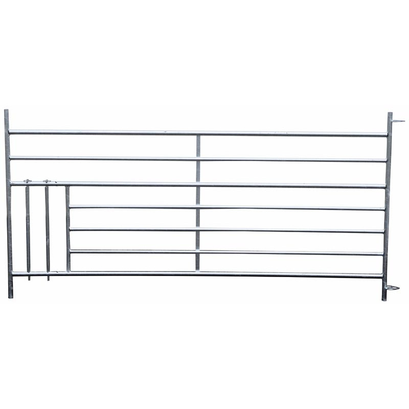 Standalone tubular handling hurdle with lamb passage Standalone tubular handling hurdle with lamb passage