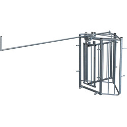 Remotely controlled handle for sheep drafting gate