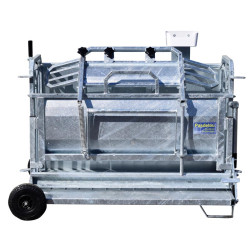 Mobile turnover crush for sheep