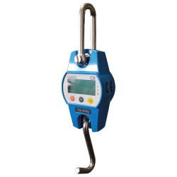 Mobile weighing crush for sheep with weighing dial