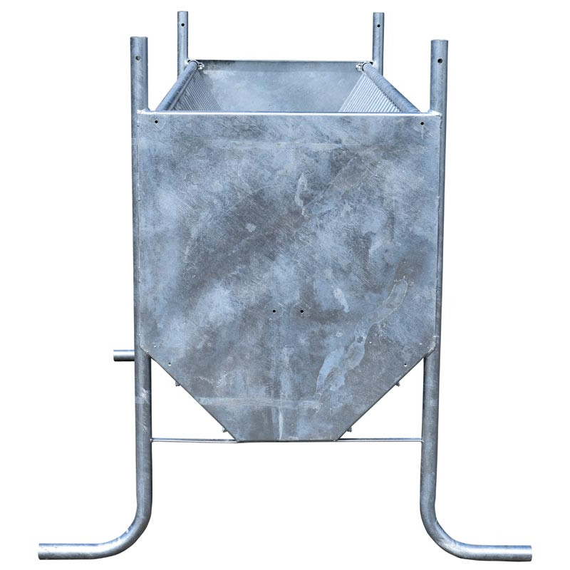 2 m double hay rack on feet for sheep and goats
