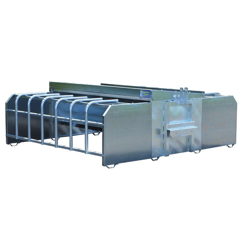 450 L selective feeder with double corral for lambs 450 L selective feeder with double corral for lambs