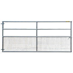3 m Sheep Fixed semi-meshed gate