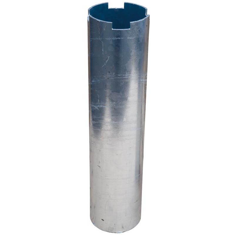 Round steel sleeve round Ø 102 mm post Round steel sleeve round Ø 102 mm post