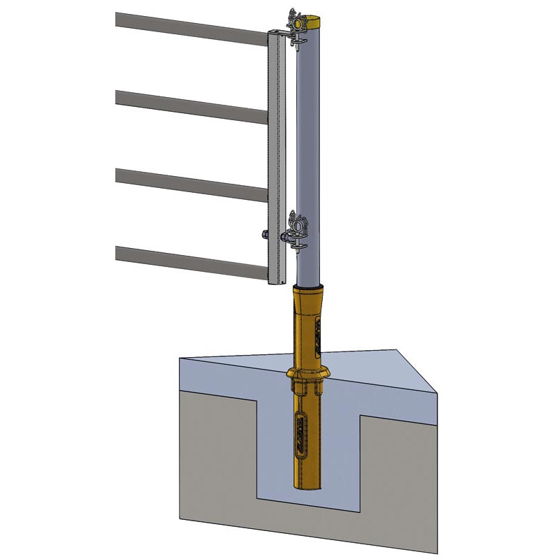 "ISOPROTEC" PE cover for Ø 102 mm posts 