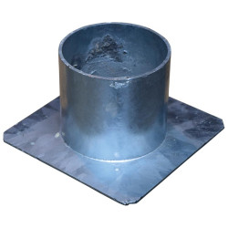 "ISOPROTEC" cover for sleeve for round posts "ISOPROTEC" cover for sleeve for round posts
